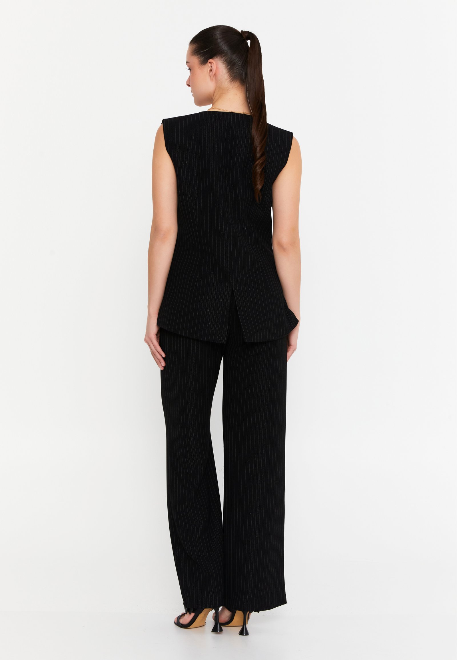 Pinstripe Luxe Suit