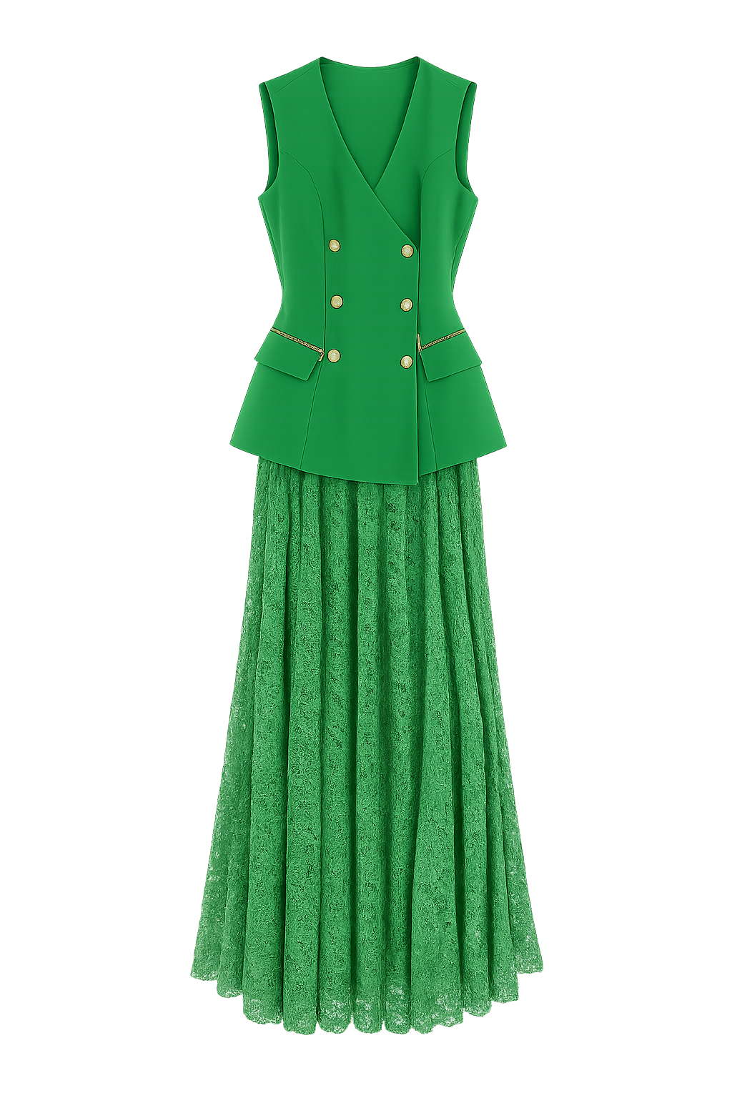 Tux Lace Dress