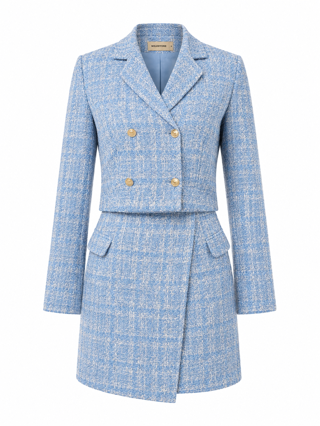Couture Tweed Suit Dress