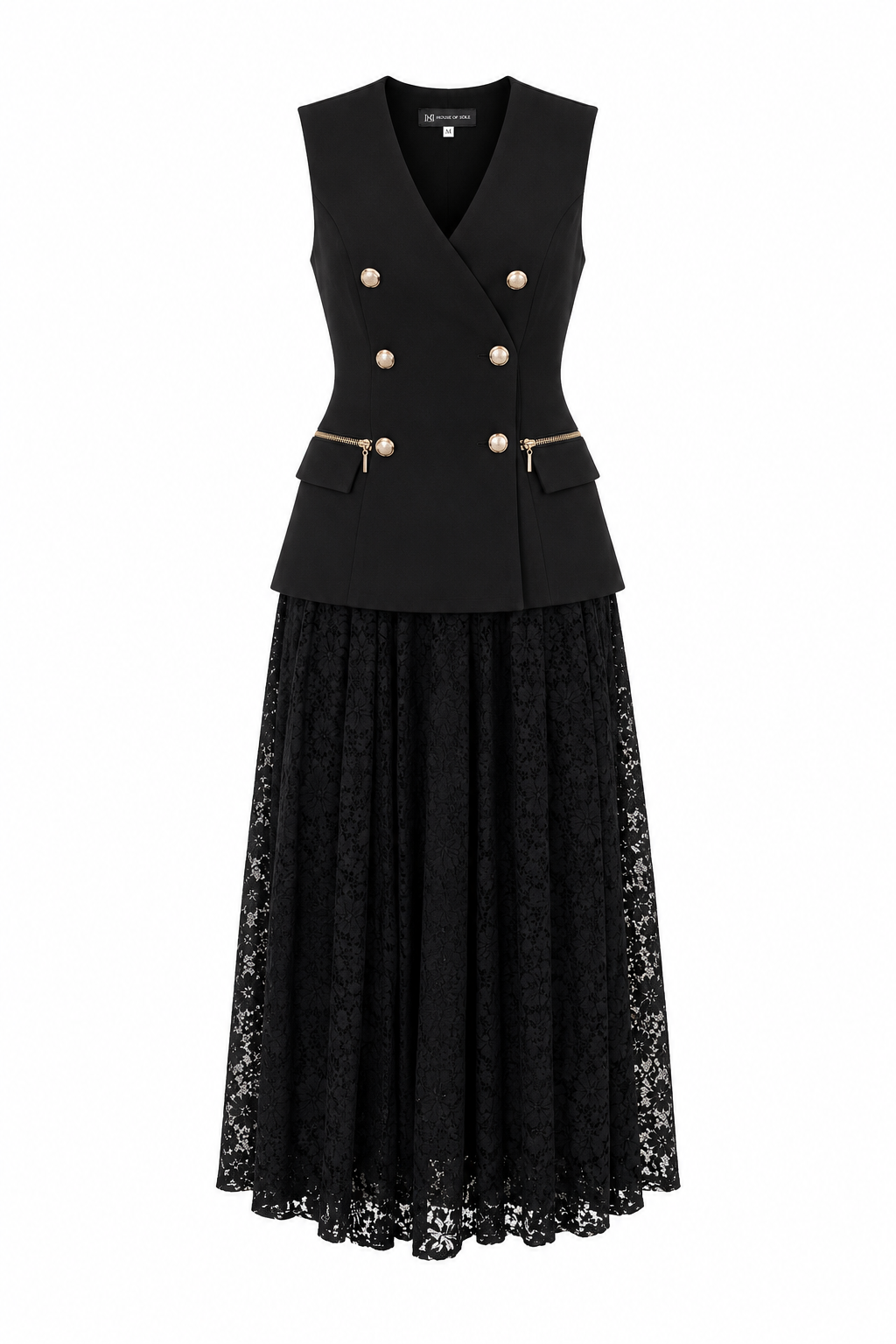 Tux Lace Dress
