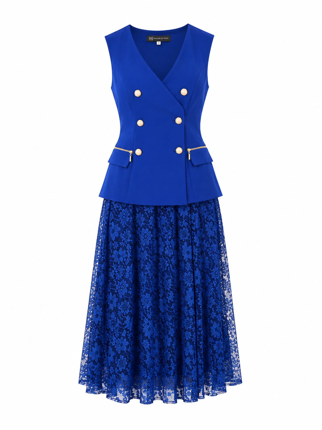 Tux Lace Dress