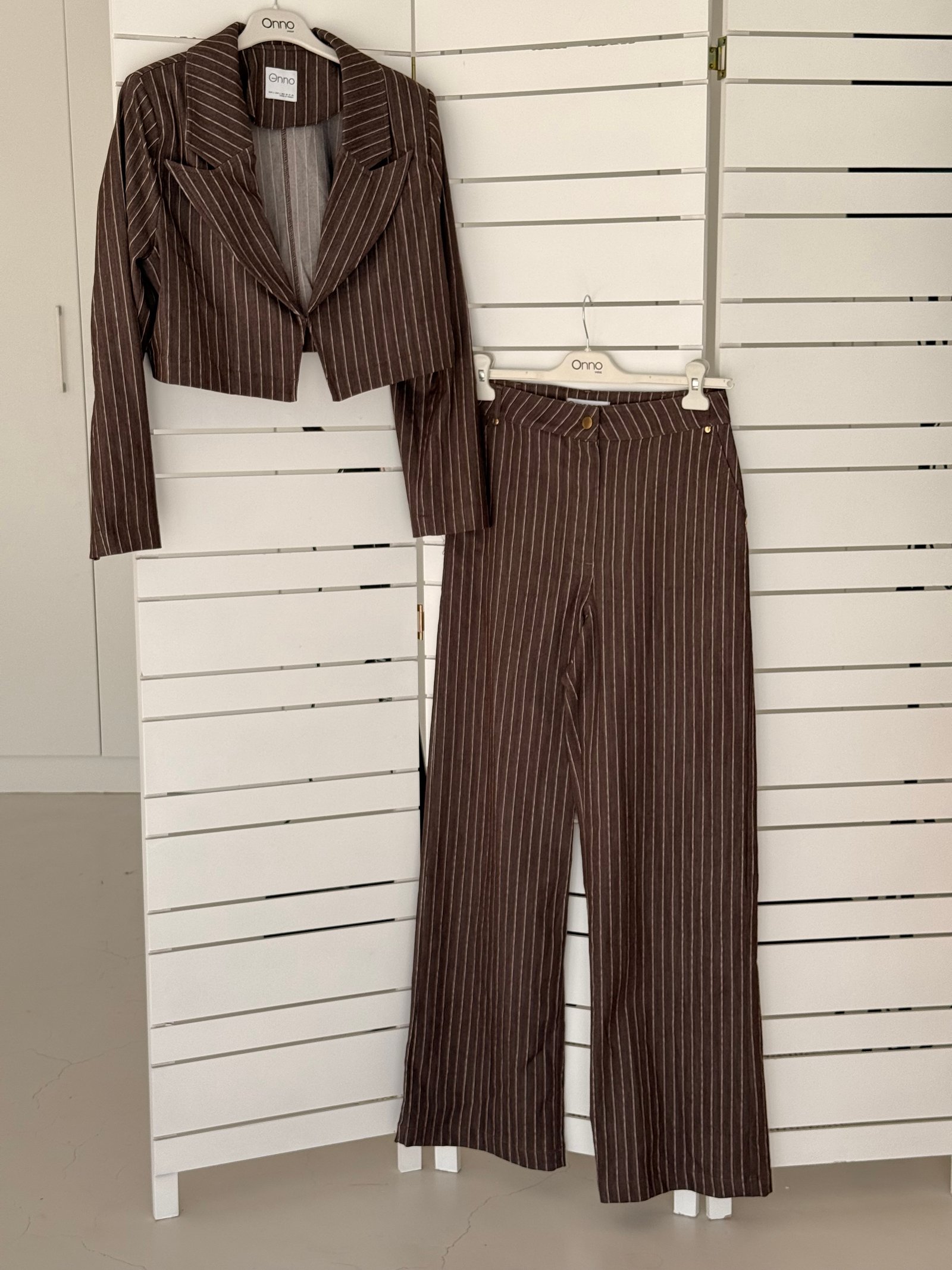 Mocha Dominion Denim Set