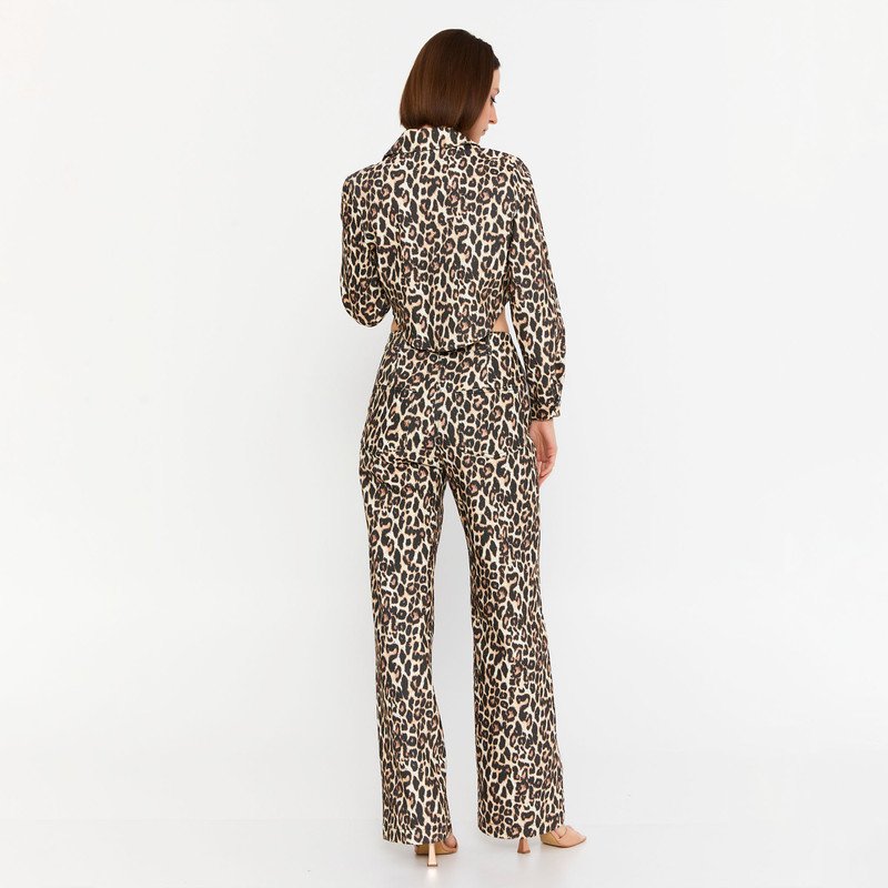 Leopard Luxe Denim Set