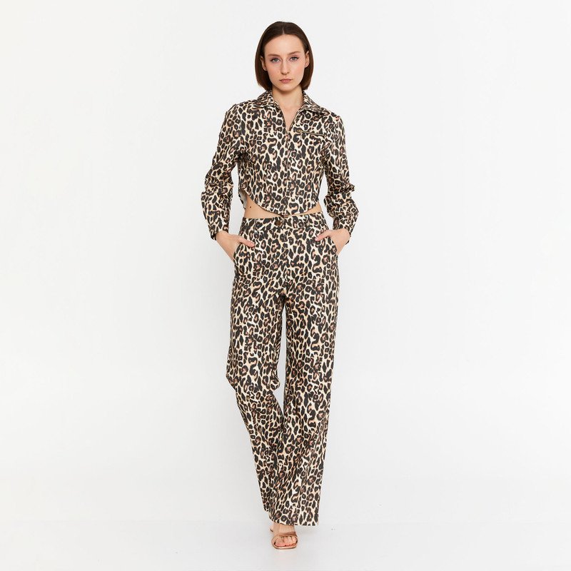 Leopard Luxe Denim Set
