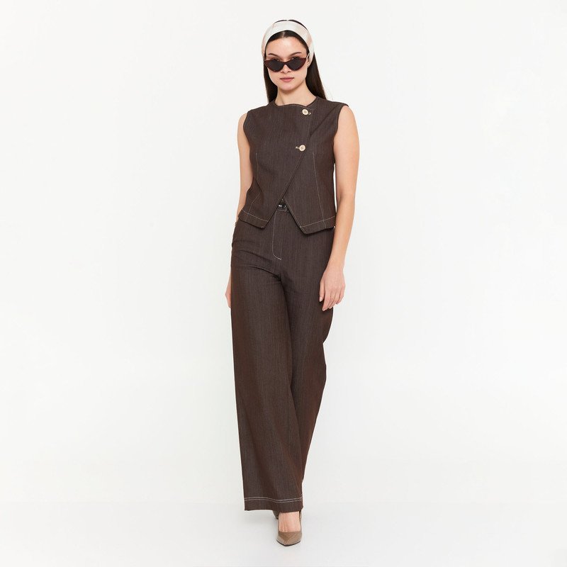 Mocha Prestige Denim Set