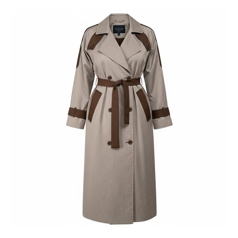 Mocha Luxe Trench