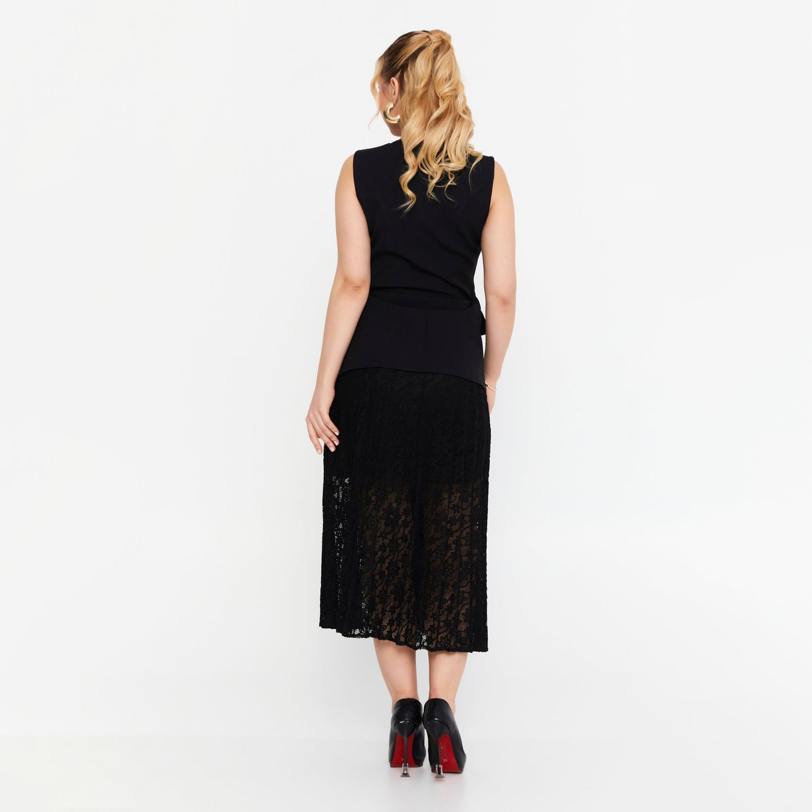 Tux Lace Dress