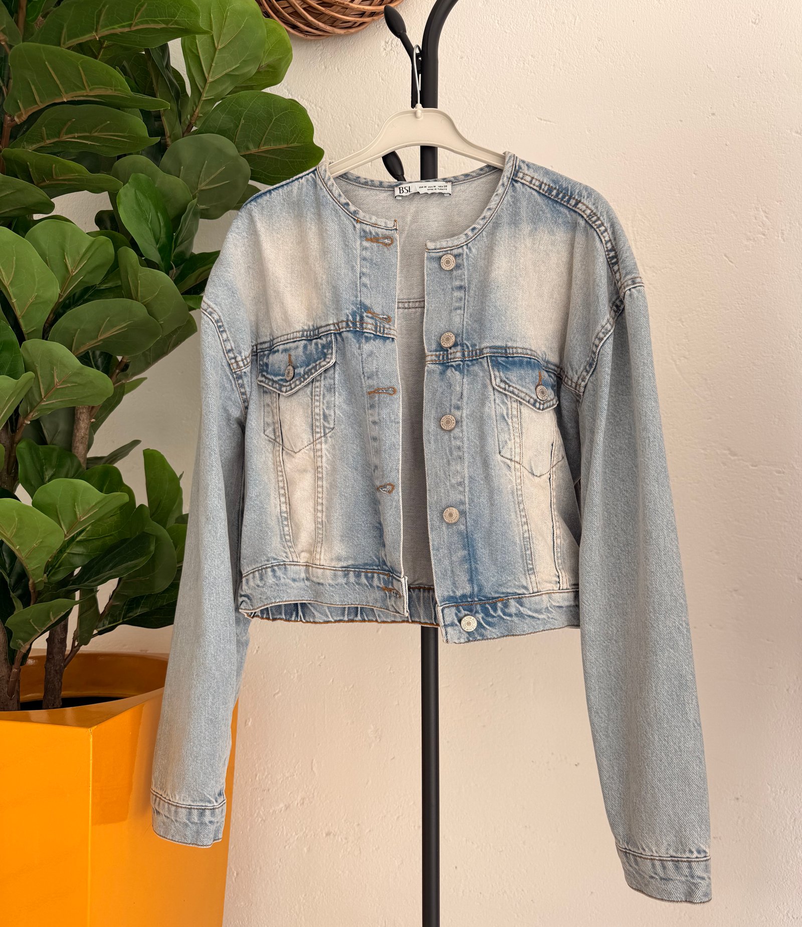 Cropped Denim Jacket