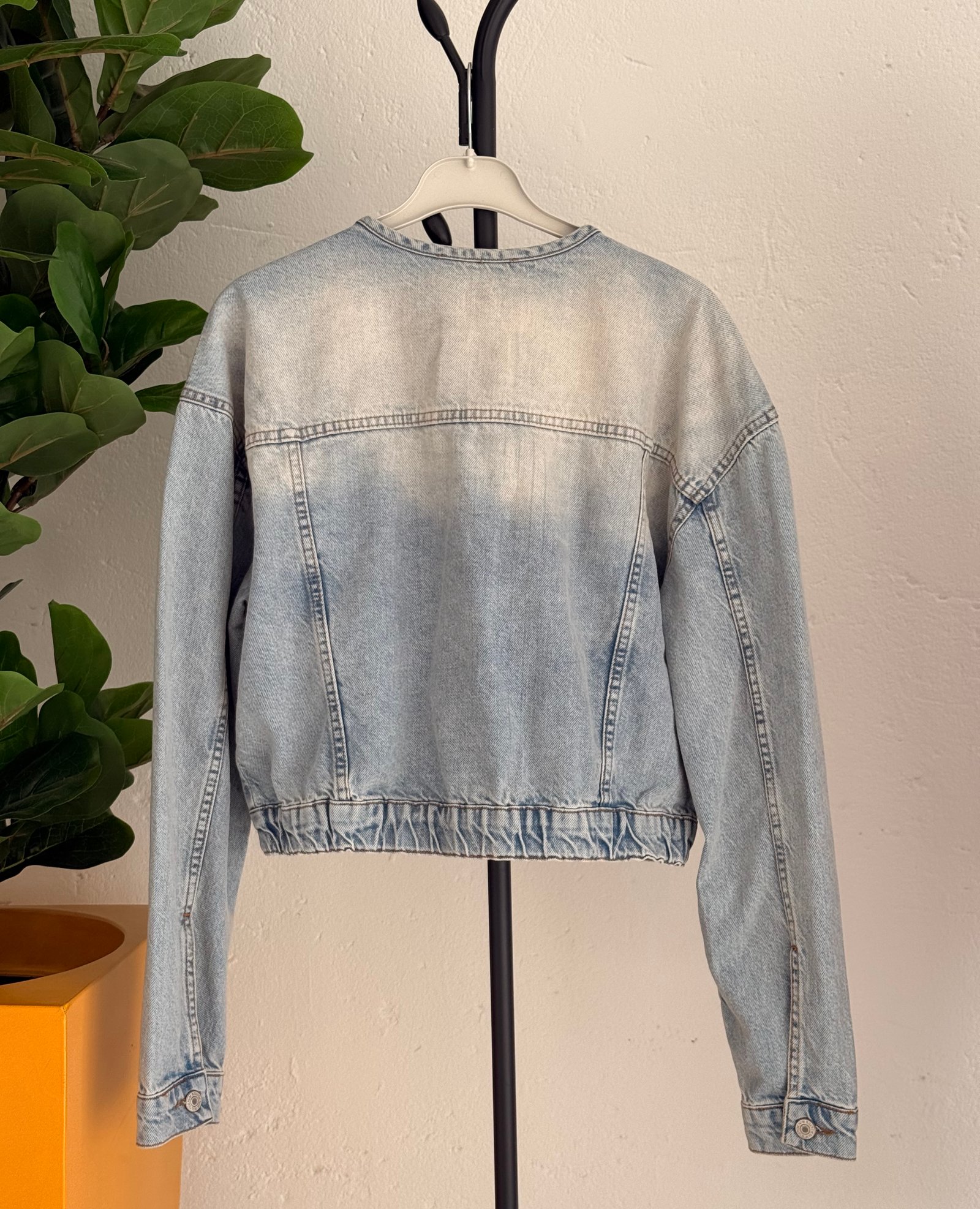 Cropped Denim Jacket