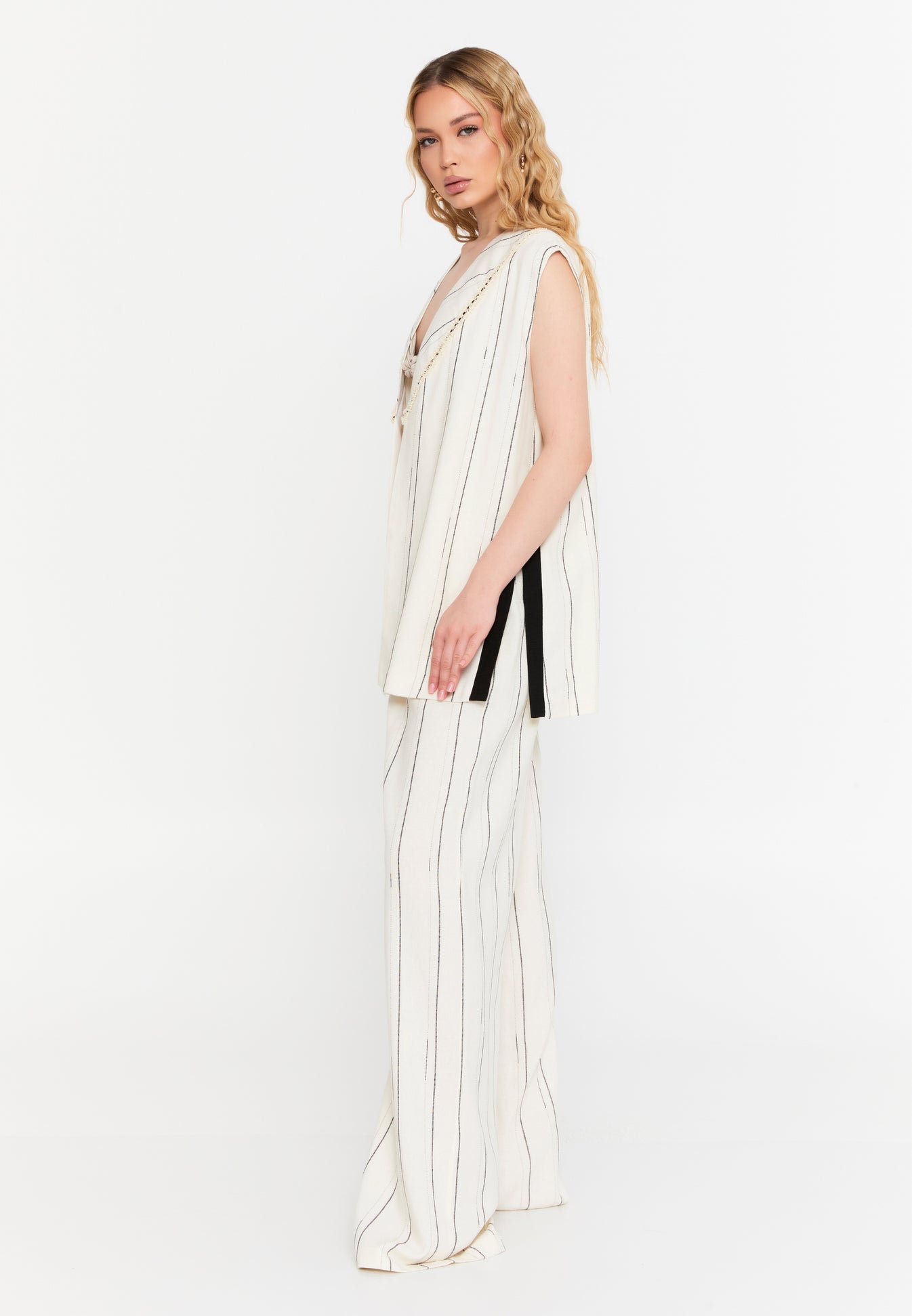 Riviera Pinstripe Set